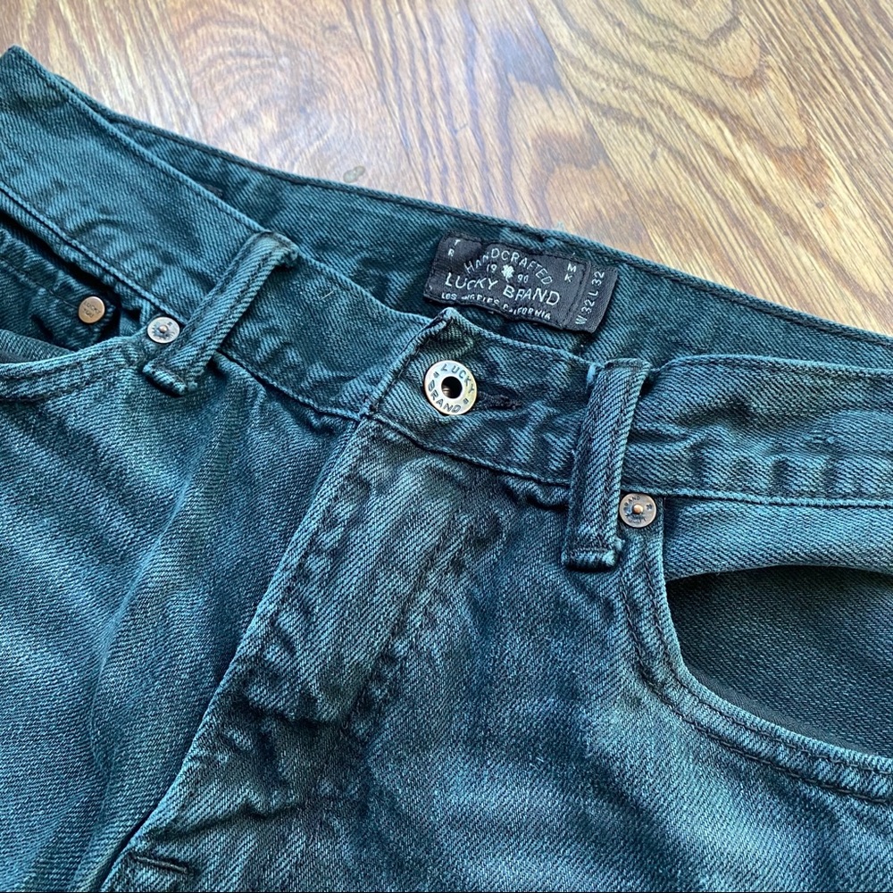 Lucky Brand Men's Straight Jeans - Dark Blue - Picture 3 of 7